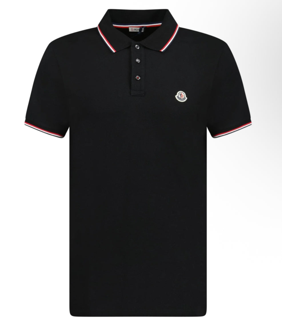 Moncler logo-patch Polo T-shirt