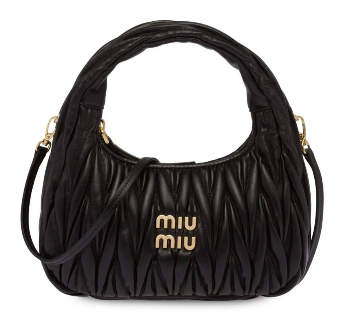 Miu Miu Mini Black Shoulder Bag