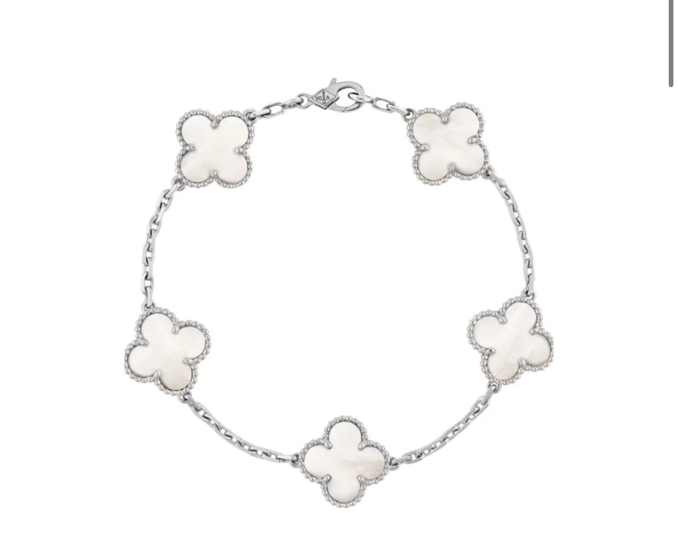 CHROME MONOGRAM BRACELET