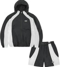 Corteiz Reflective Windbreaker Jacket and Shorts Set