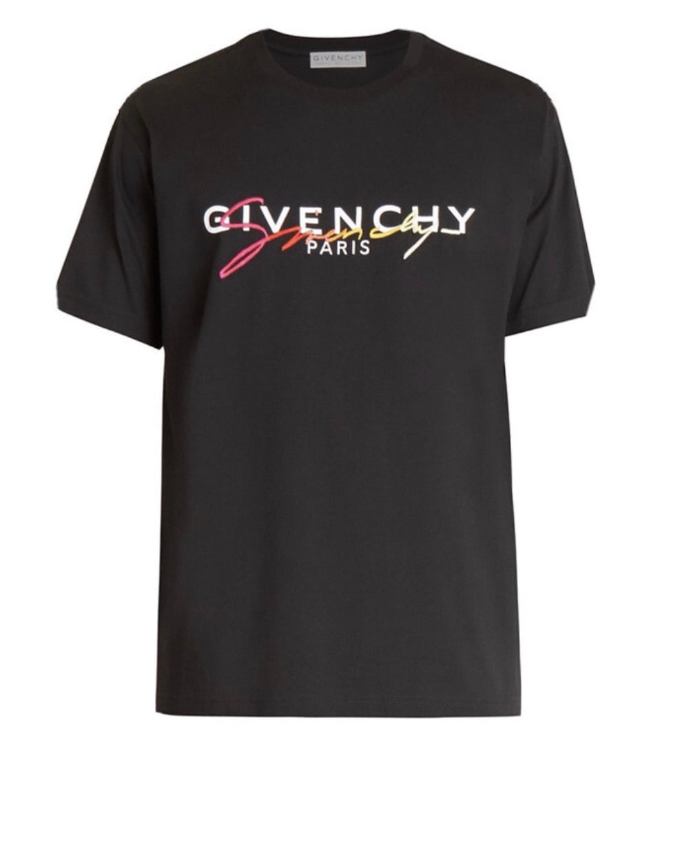 Givenchy Paris Black T - Shirt - Medium