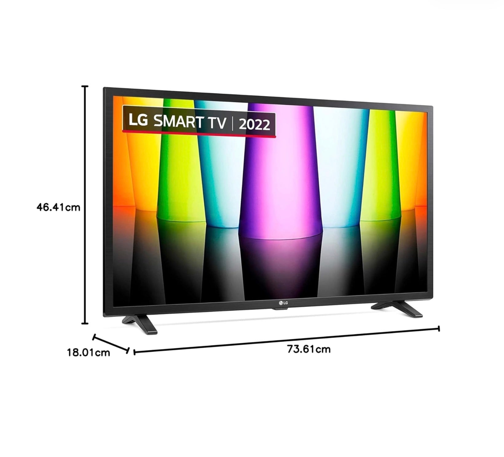 LG 32LQ631C0 32″ Full HD LED Smart TV HDR webOS – New Open Box 🏴
