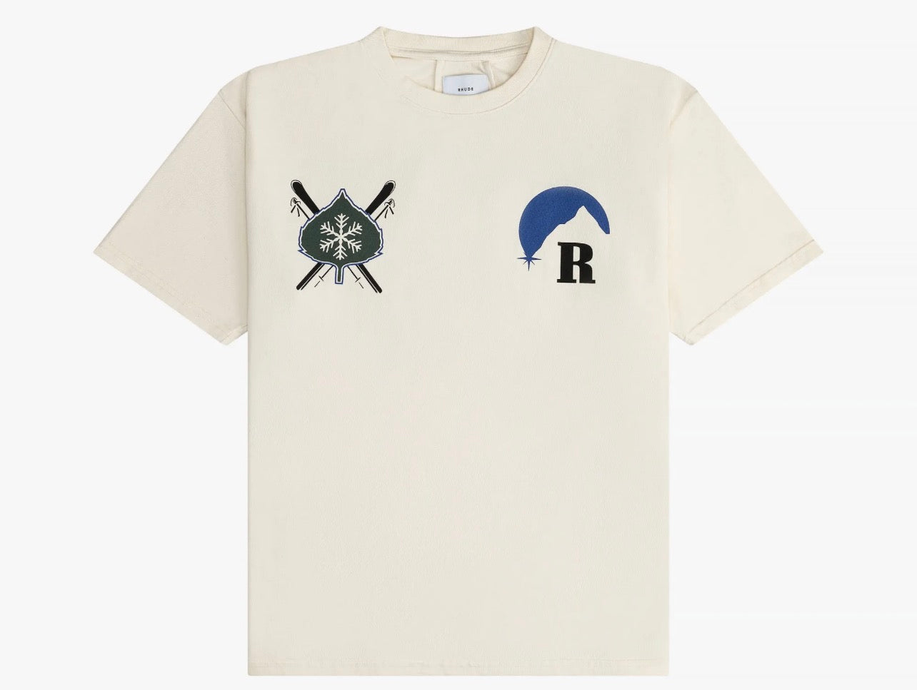 Rhude Beige T-Shirt - Small