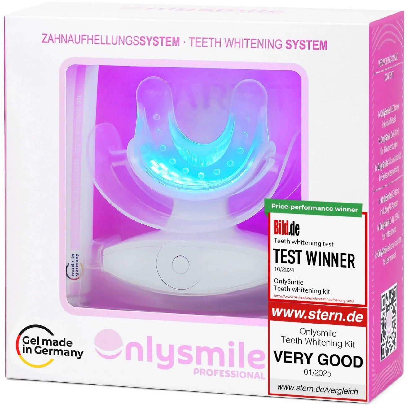 Onlysmile Teeth Whitening Kit for White Teeth | Ideal for Sensitive Teeth