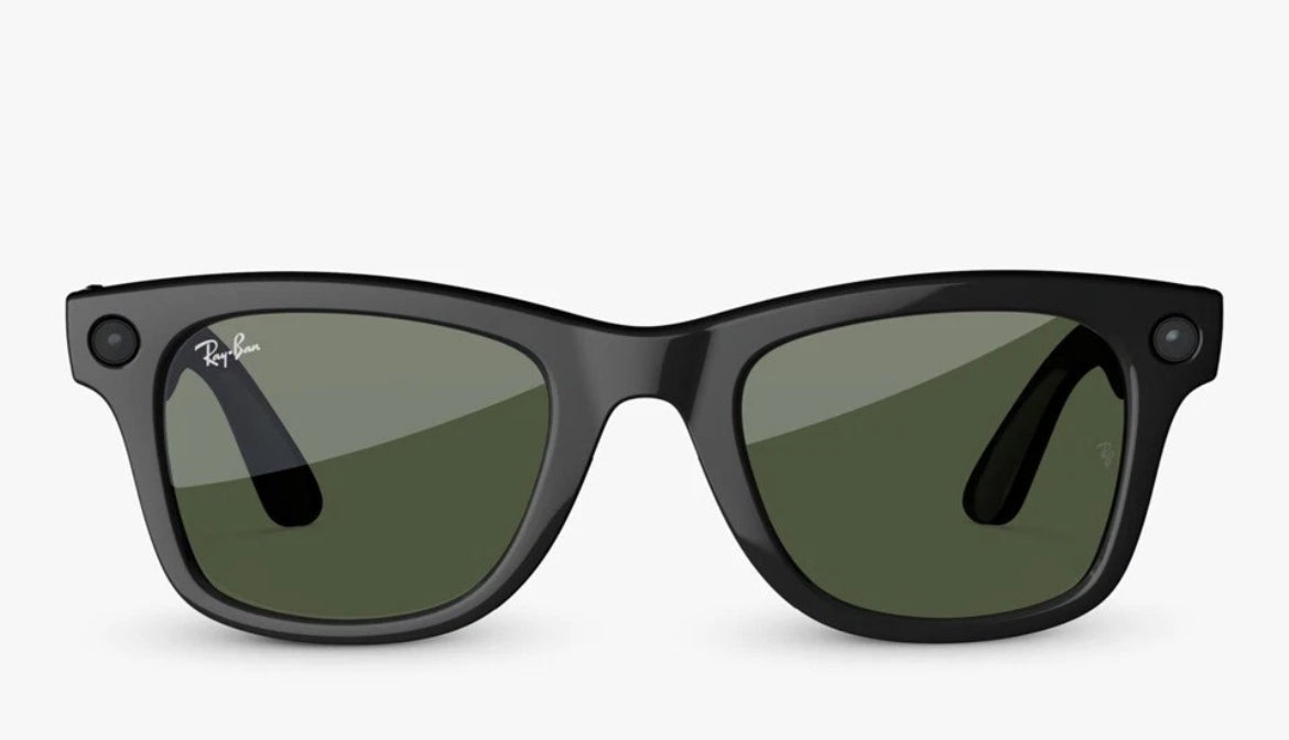 Rayban Wayfarer Smart Glasses Open Speakers Medium Shiny C Grade🏴☑️