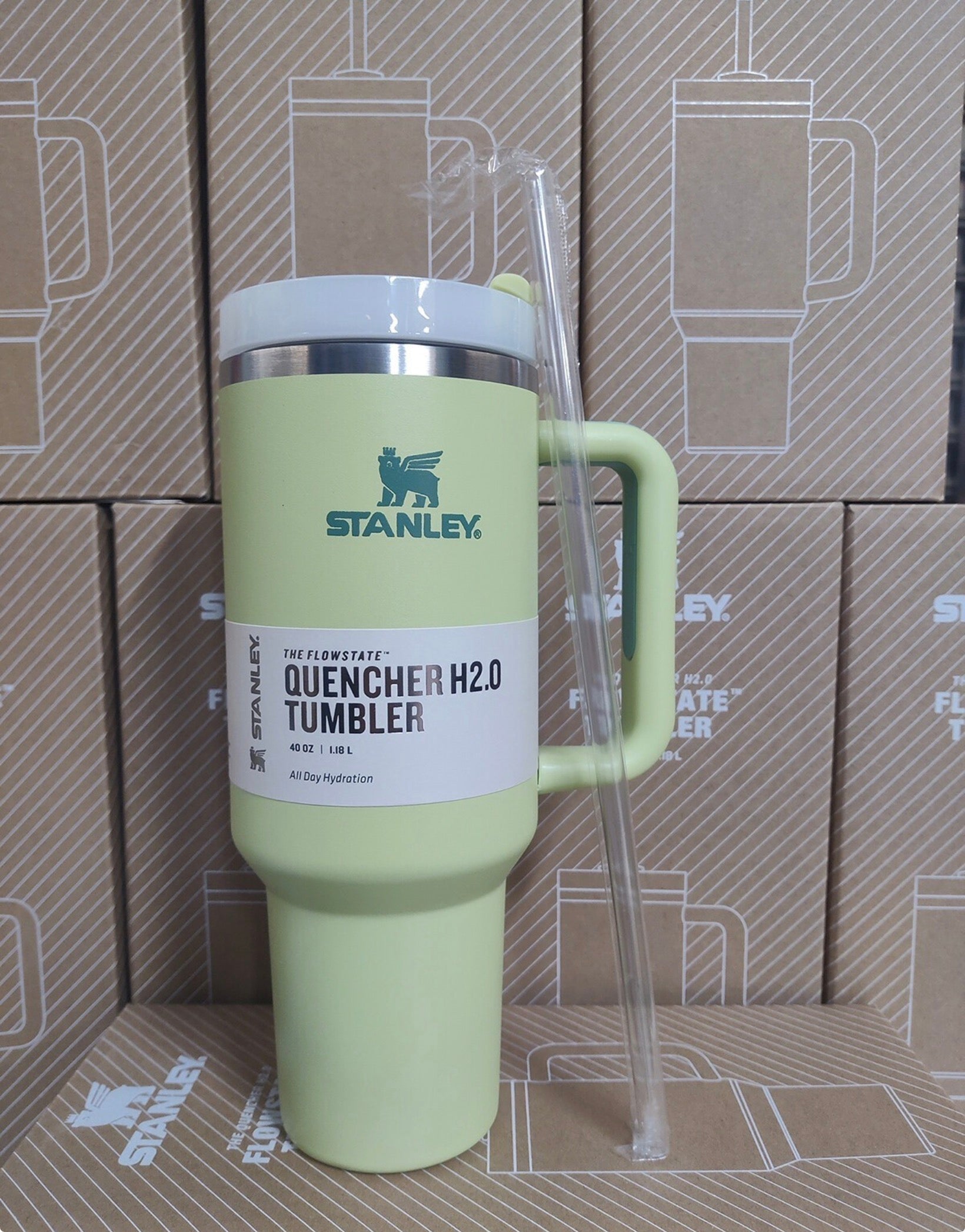 Stanley
Quencher Stainless Steel FlowState Tumbler, 1.18L 🏴☑️