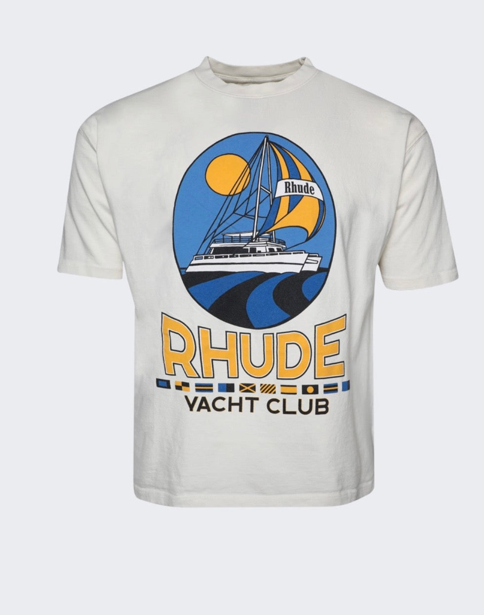 Rhude Cream T-Shirt - Large