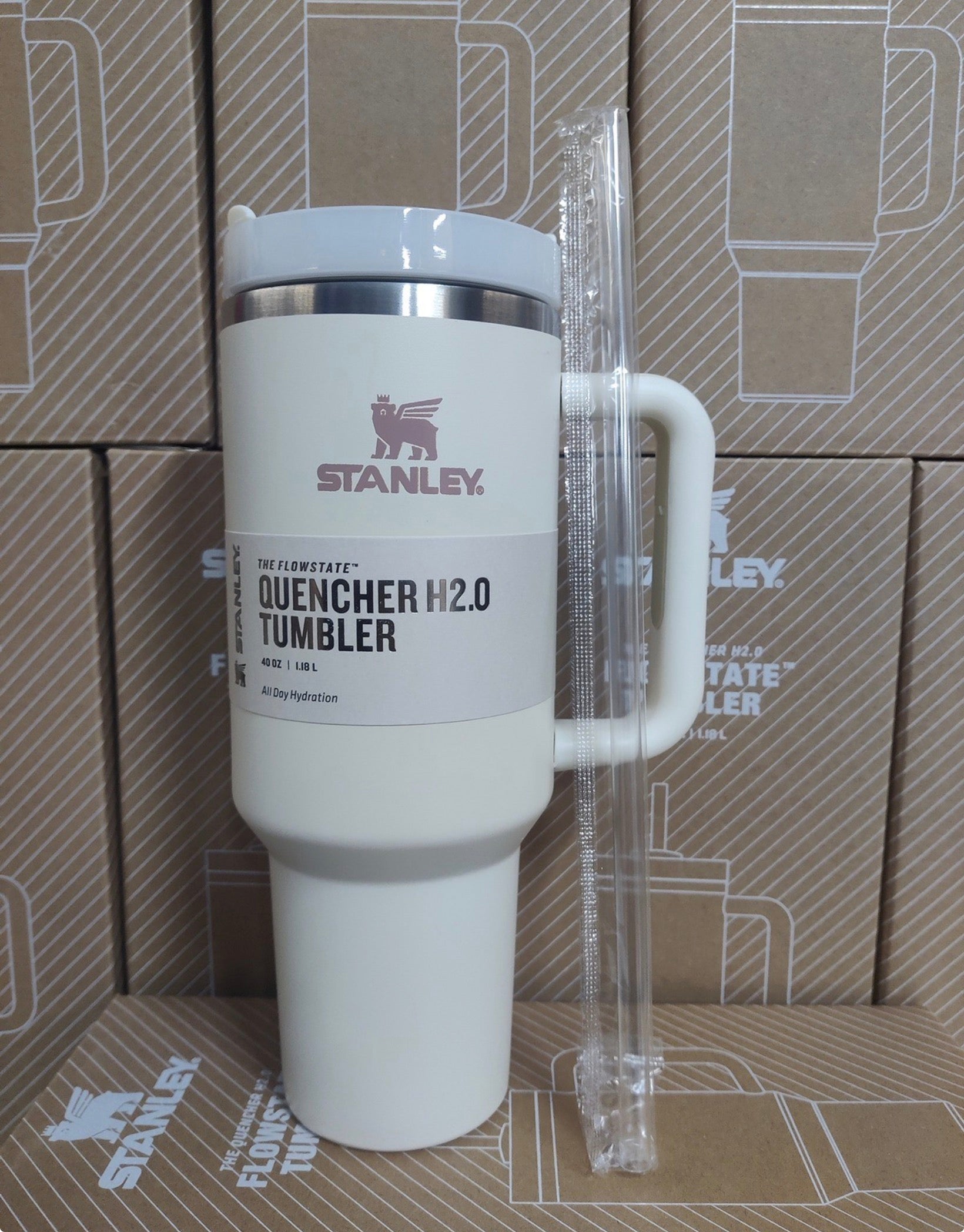 Stanley
Quencher Stainless Steel FlowState Tumbler, 1.18L 🏴☑️