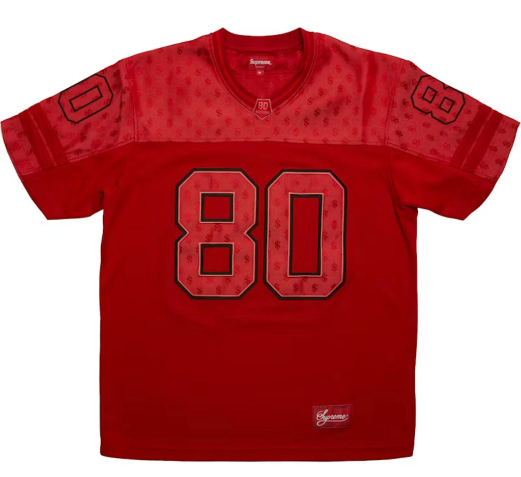Supreme Red ‘80’ Monogram Jersey - Medium