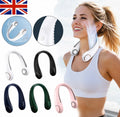 Neck Fan Hands Free Bladeless Cooling Fans USB Rechargeable Portable Hanging