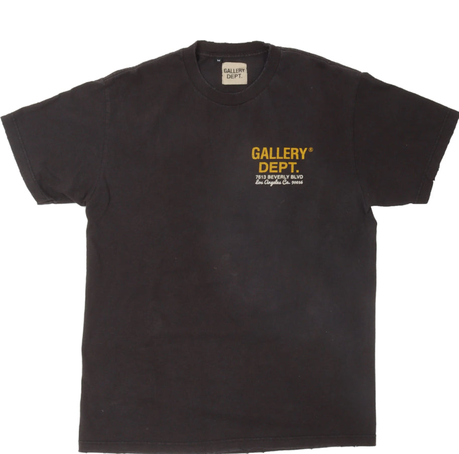Gallery Dept. Men's Charcoal T-shirt