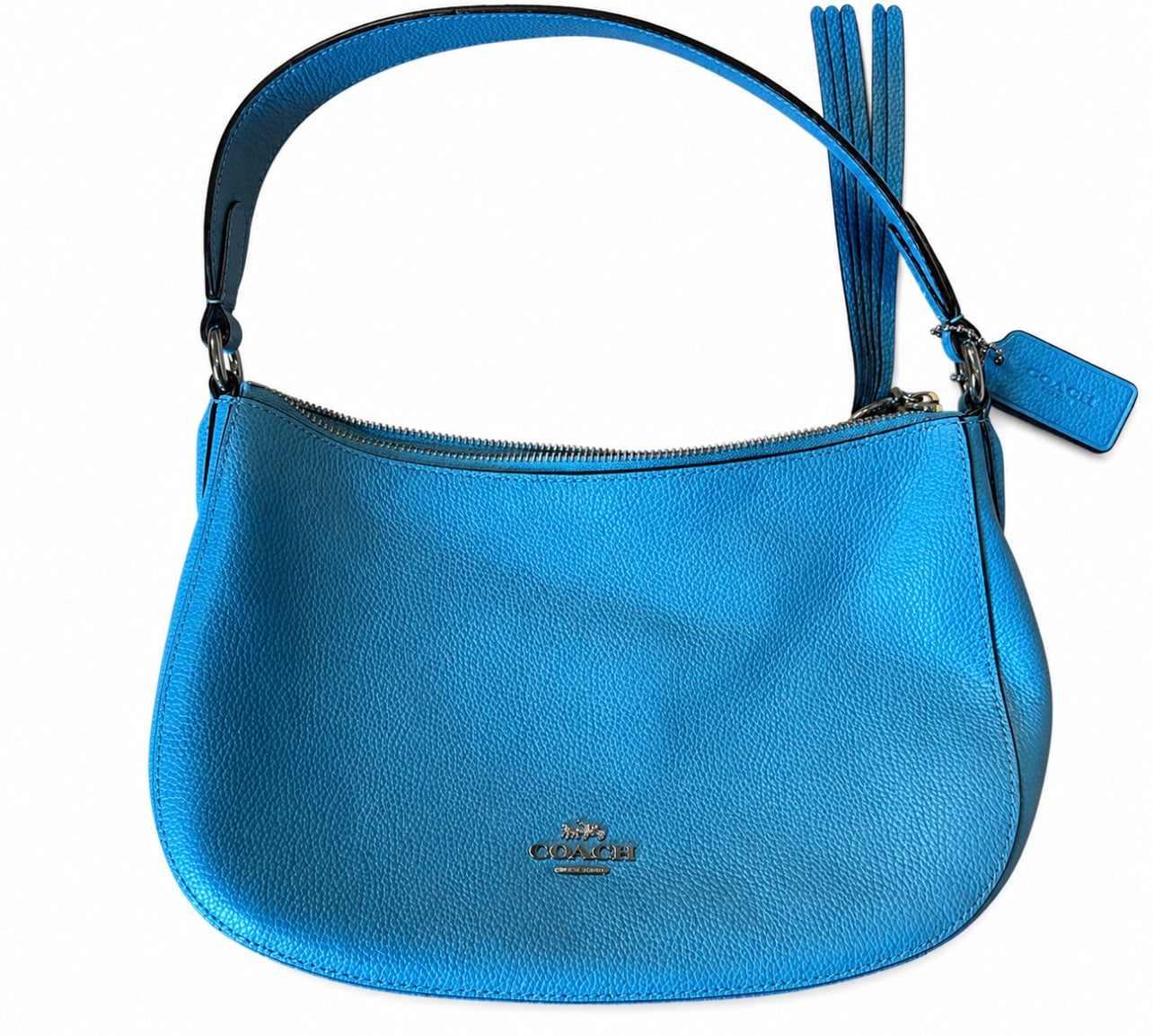 Coach Blue Shoulder Bag