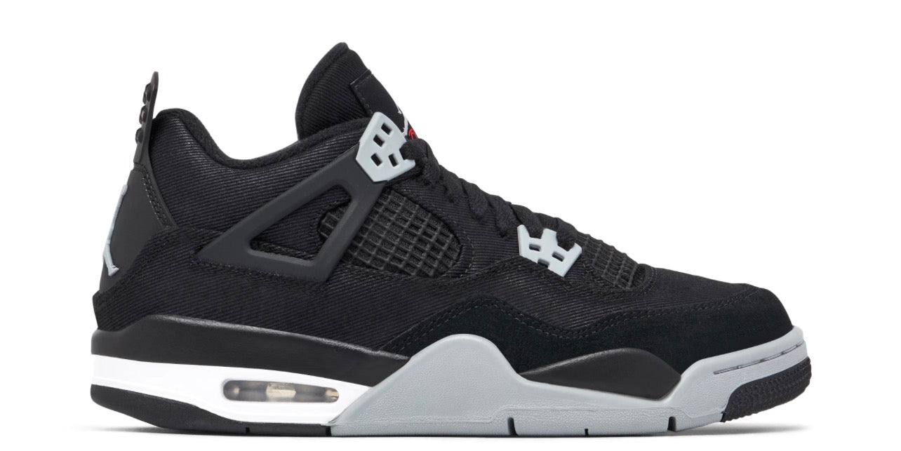 AIR JORDAN 4 RETRO SE BLACK CANVAS