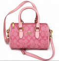 Coach Pink Mini Rowan Bag