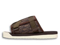 SANDALS ALPHA OBLIQUE EBONY