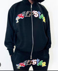 Black TrapStar Tracksuit - Large ®️