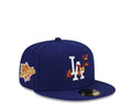 Los Angeles Dodgers Leafy Front New Era 59fifty Fitted Cap
