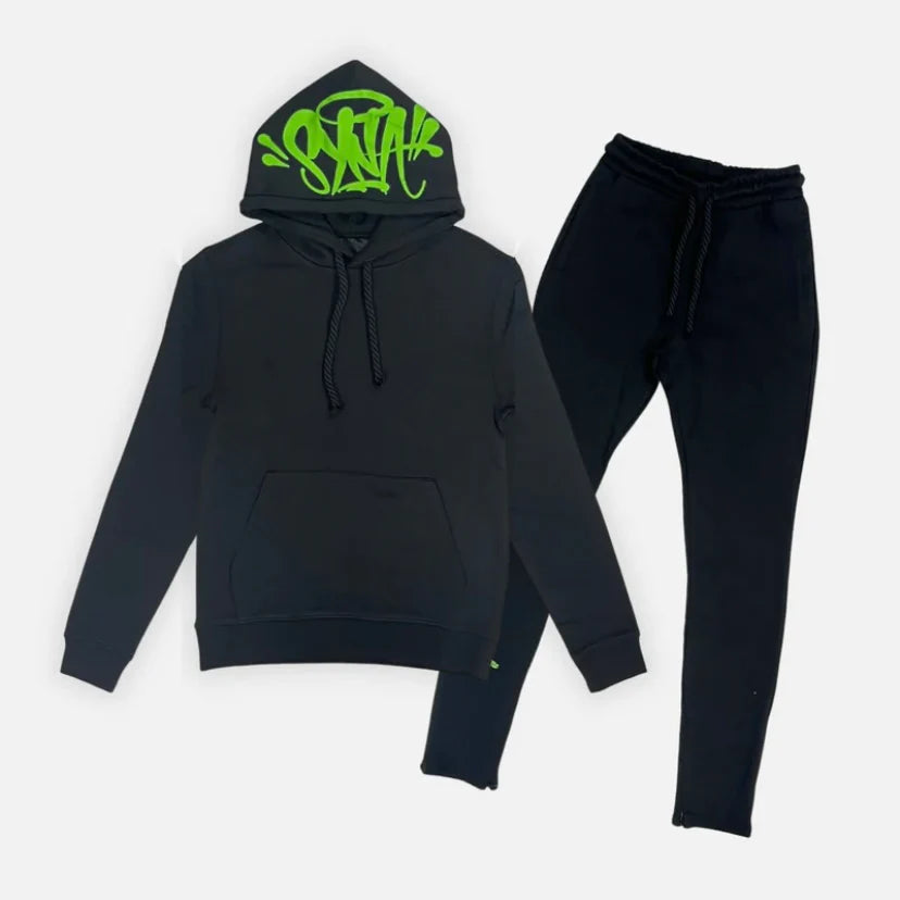 Synaworld Black Green Tracksuit