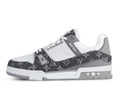 LV WHITE GREY TRAINER