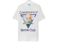 Casablanca Tennis Club White Graphic T-Shirt