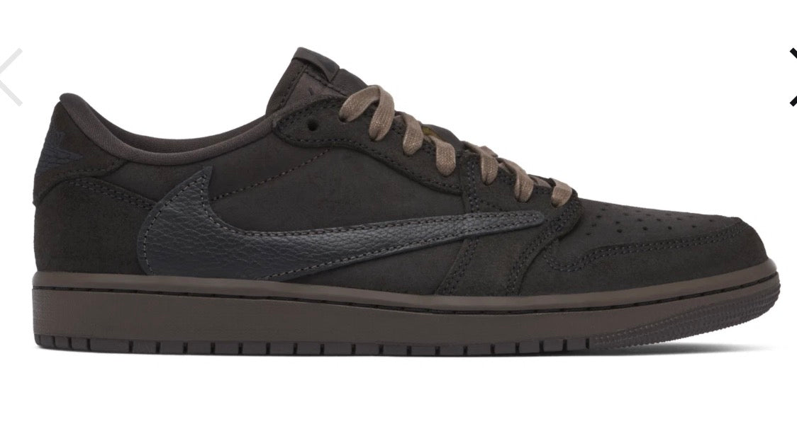 AIR JORDAN 1 RETRO LOW OG SP TRAVIS SCOTT VELVET BROWN