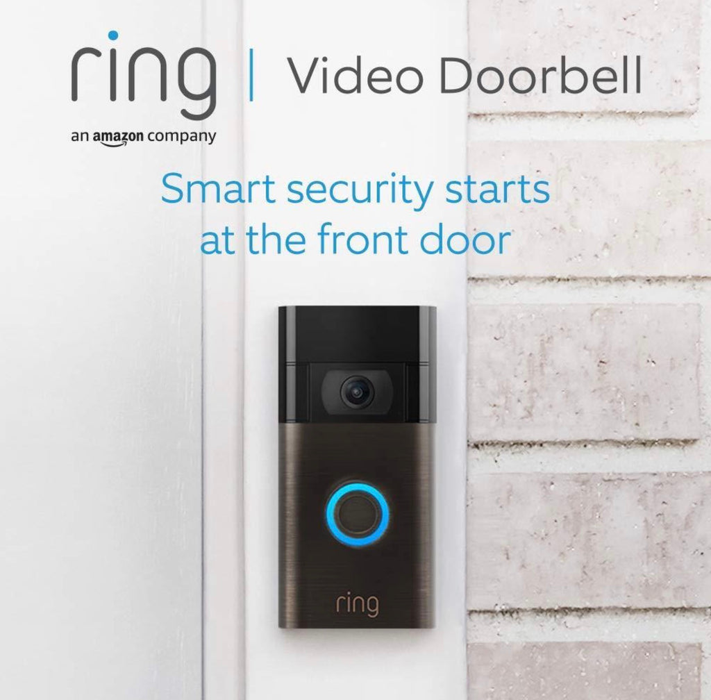 Ring Video Doorbell (2nd Gen) 1080p HD Advanced Motion Detection-Venetian Bronze - New 🏴