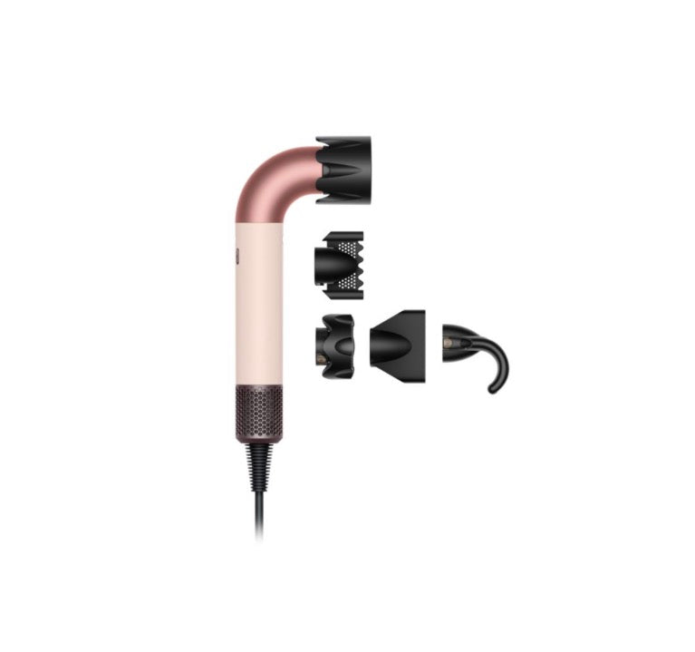 Dyson Supersonic hair dryer – Straight+Wavy (Ceramic Pink/Rose Gold) 🏳️