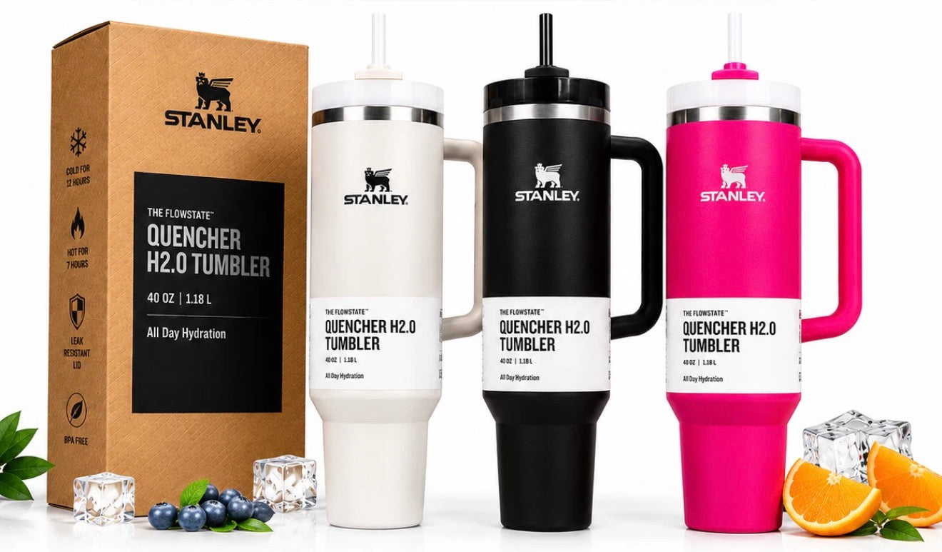 2026 Autumn Large Capacity Water 40 Oz Cup Handle Straw Insulated Bottle Mug