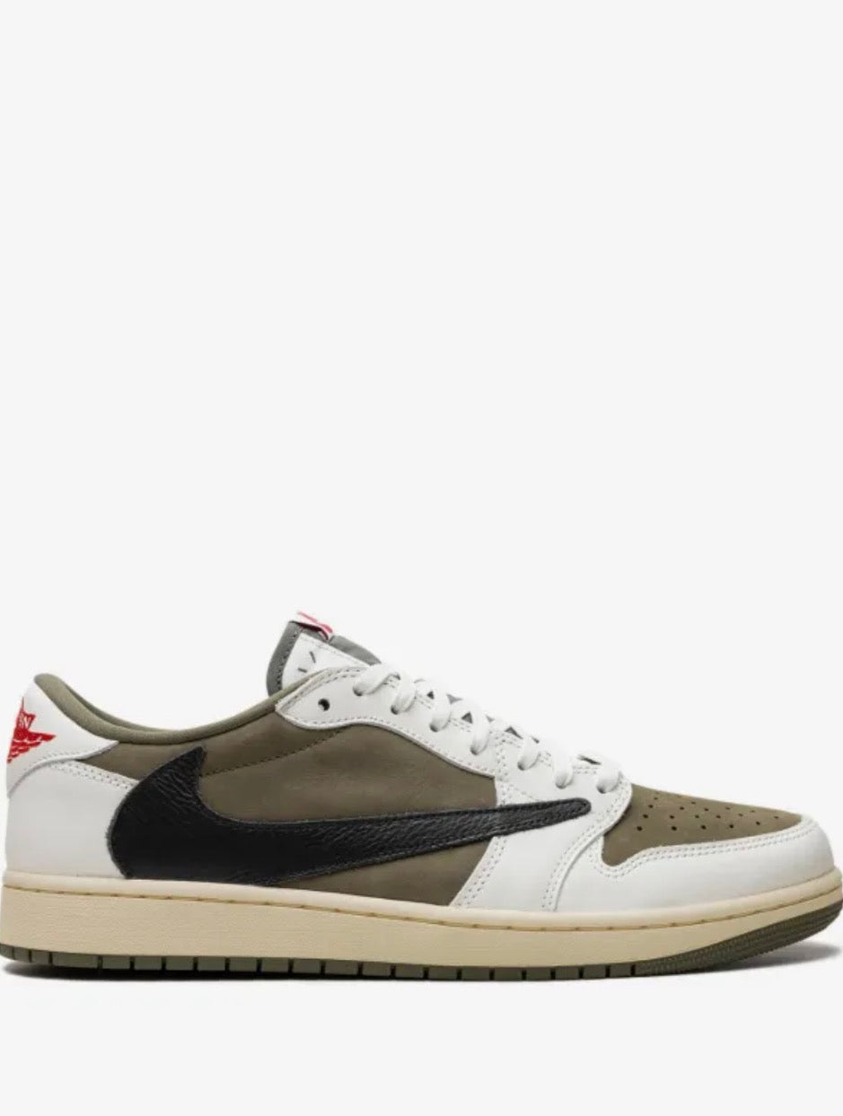 x Travis Scott Air Jordan 1 Low OG "Medium Olive" sneakers