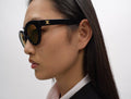 Celine Triomphe 01 Sunglasses In Acetate - Black