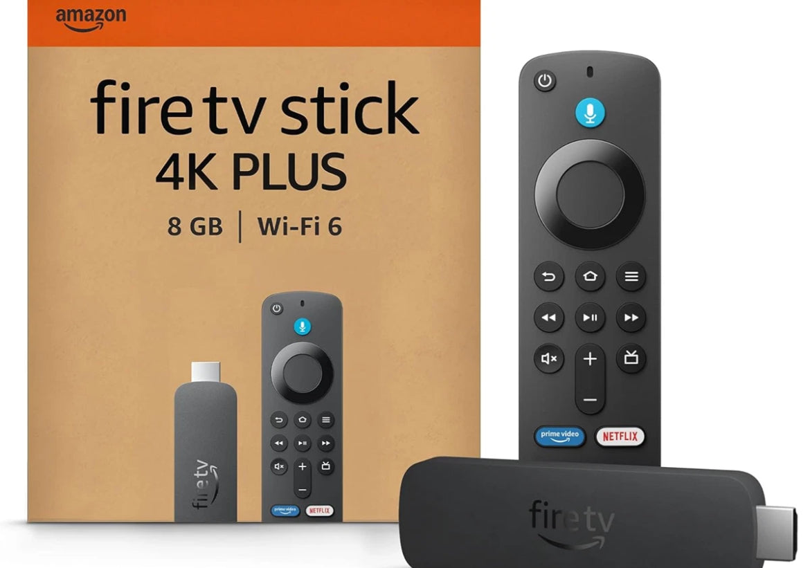 Fire TV Stick 4K Plus Streaming Device Support Wi-Fi 6 Dolby Vision/Atmos HDR10+