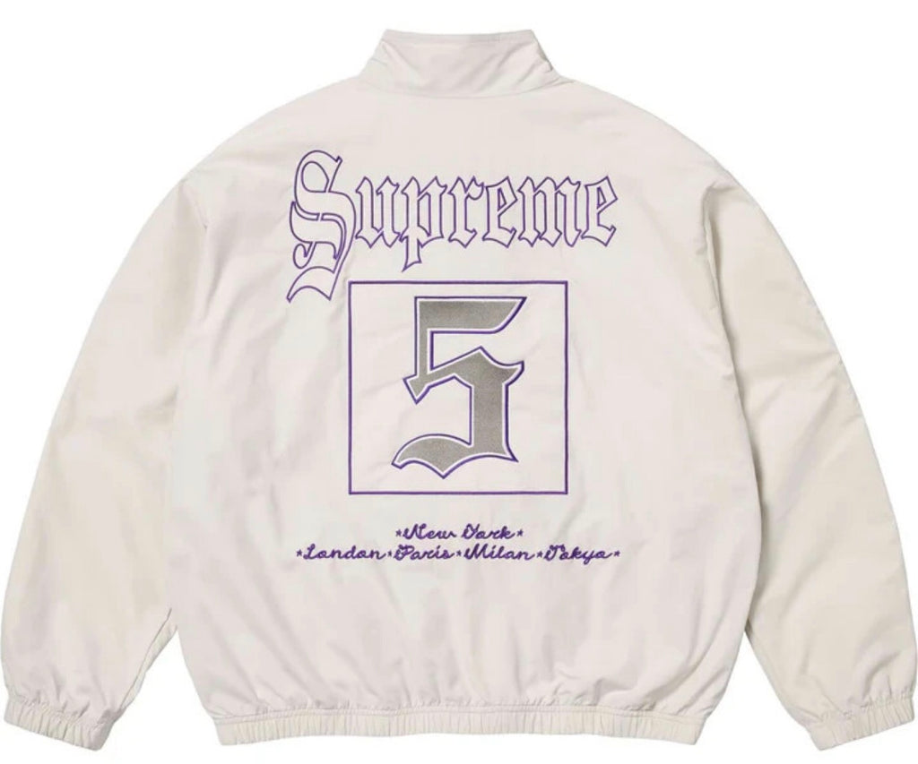 Supreme Old English Track Jacket - Small