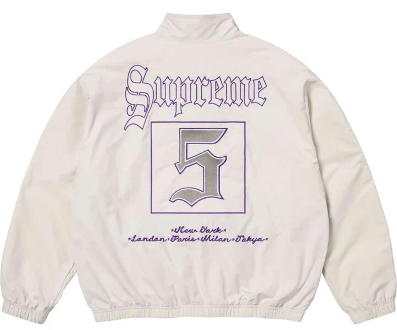 Supreme Old English Track Jacket - Small