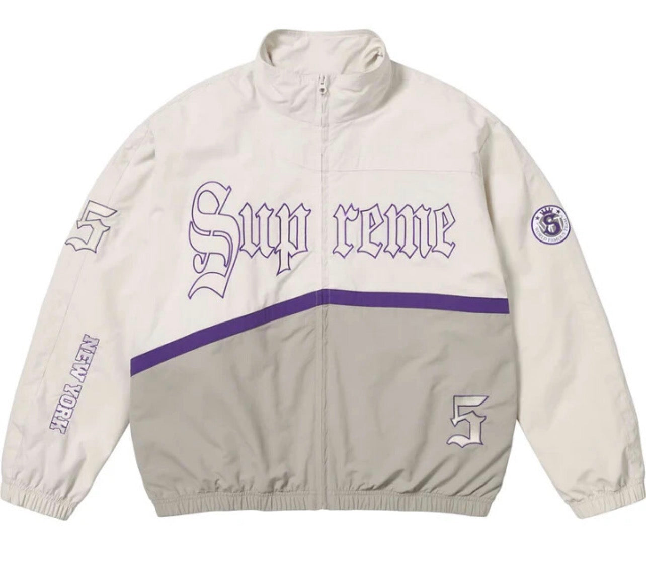 Supreme Old English Track Jacket - Small