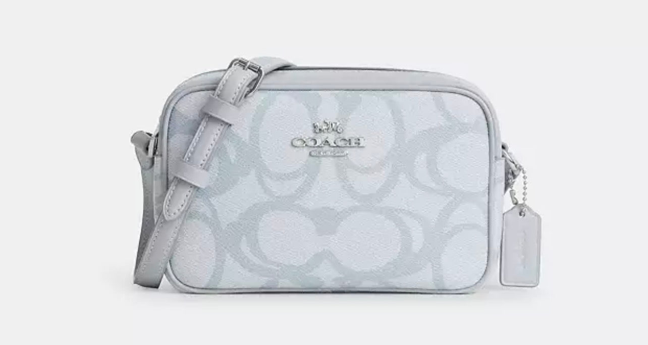 Mini Jamie Camera Bag In Sketch Signature Canvas bag