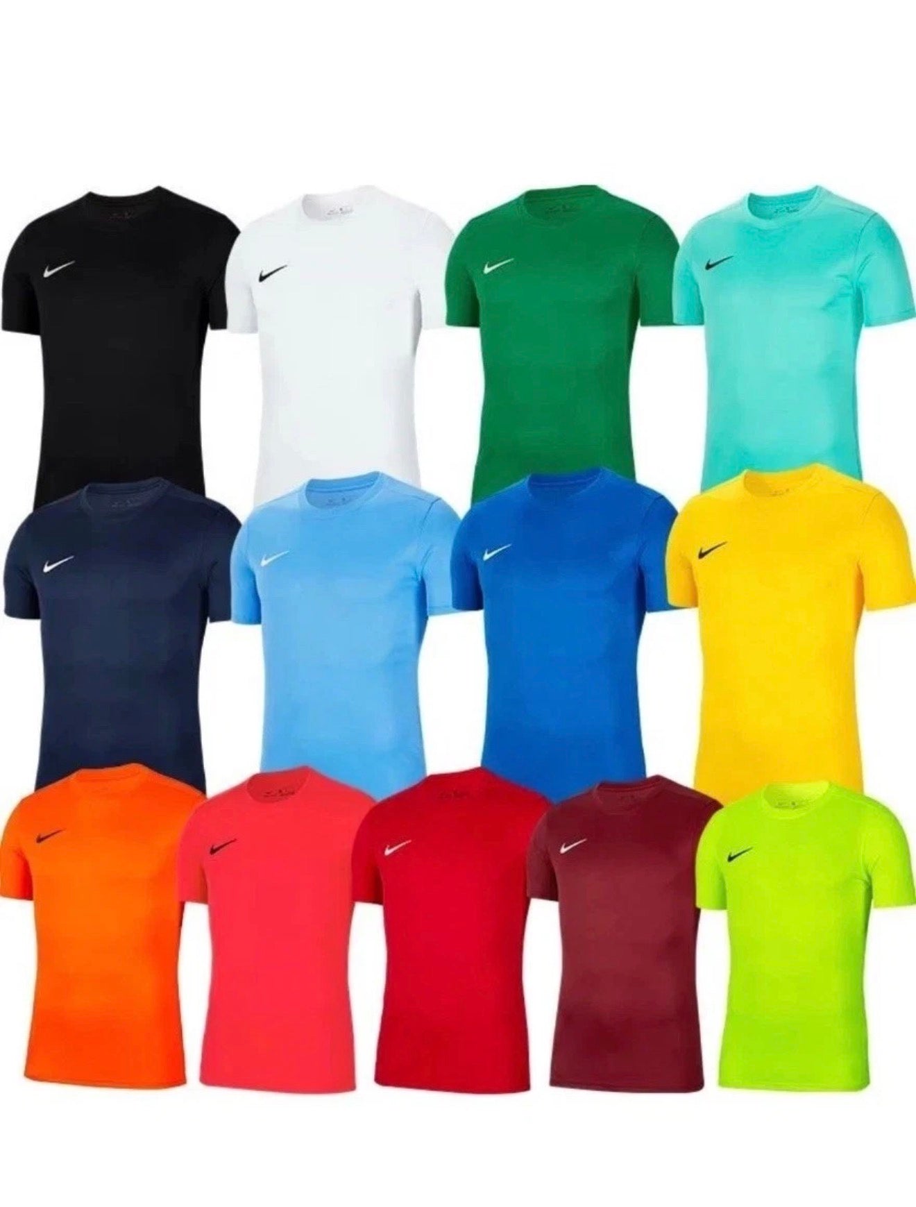 Nike Park Mens Dri-Fit Crew Sports Gym Football T Shirt Top Tee S-XXL