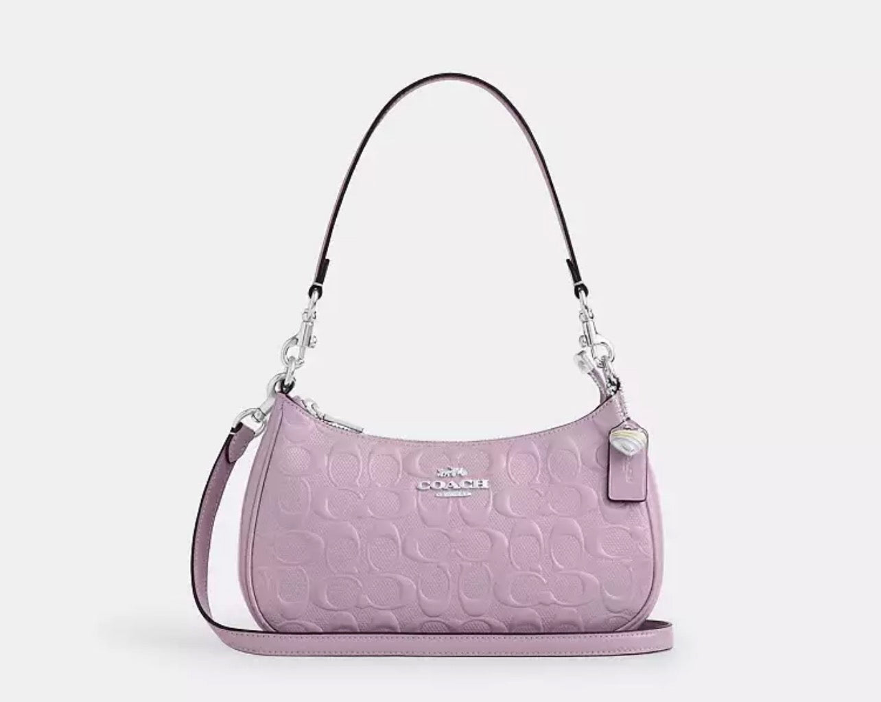 Coach Teri Shoulder Lavender Bag