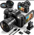 NBD Digital Cameras 5K 48MP Autofocus Vlogging Camera for YouTube with 32GB TF
