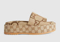 Gucci platform slides