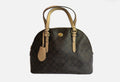 Coach Signature Petyon Cora Satchel Bag