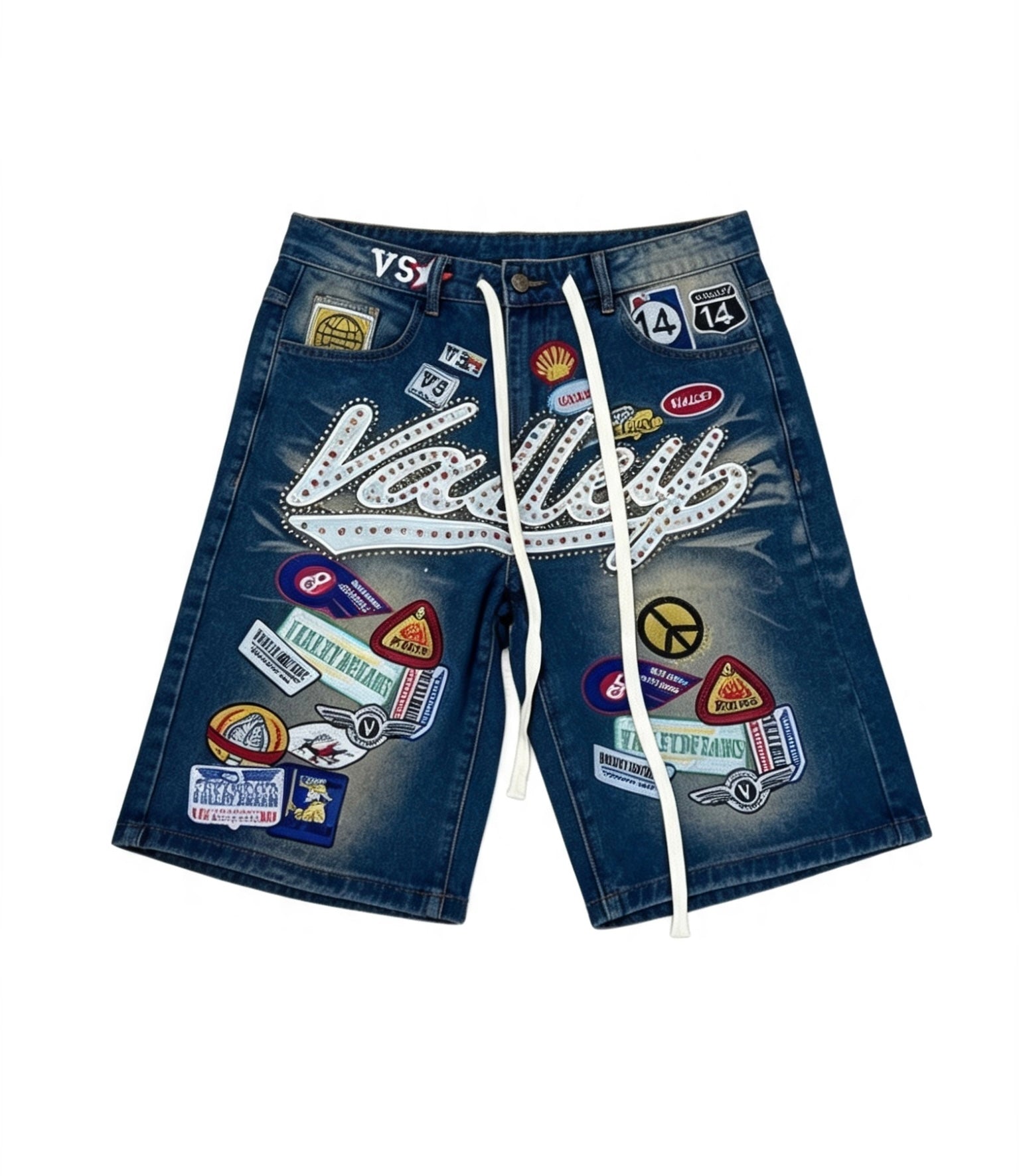 Valley Eden Denim Shorts Size - L