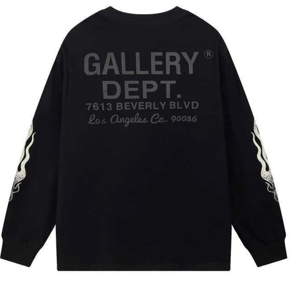 Gallery Dept. long sleeve T-shirt in black