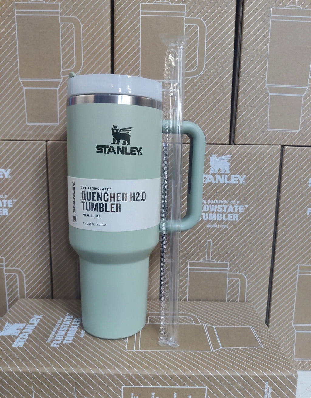 Stanley
Quencher Stainless Steel FlowState Tumbler, 1.18L 🏴☑️