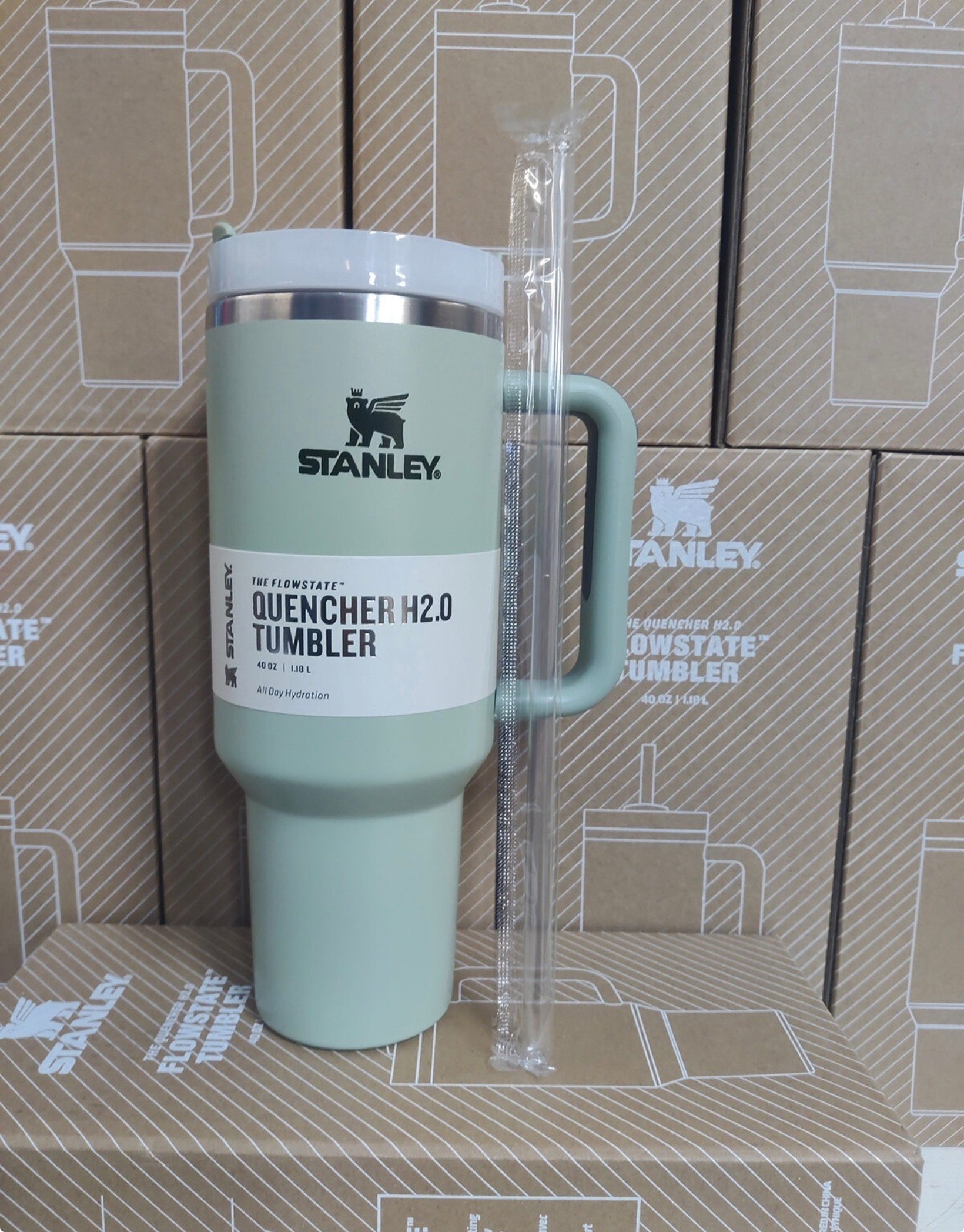 Stanley
Quencher Stainless Steel FlowState Tumbler, 1.18L 🏴☑️