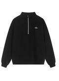 ALO BLACK QUARTER ZIP TOP✅