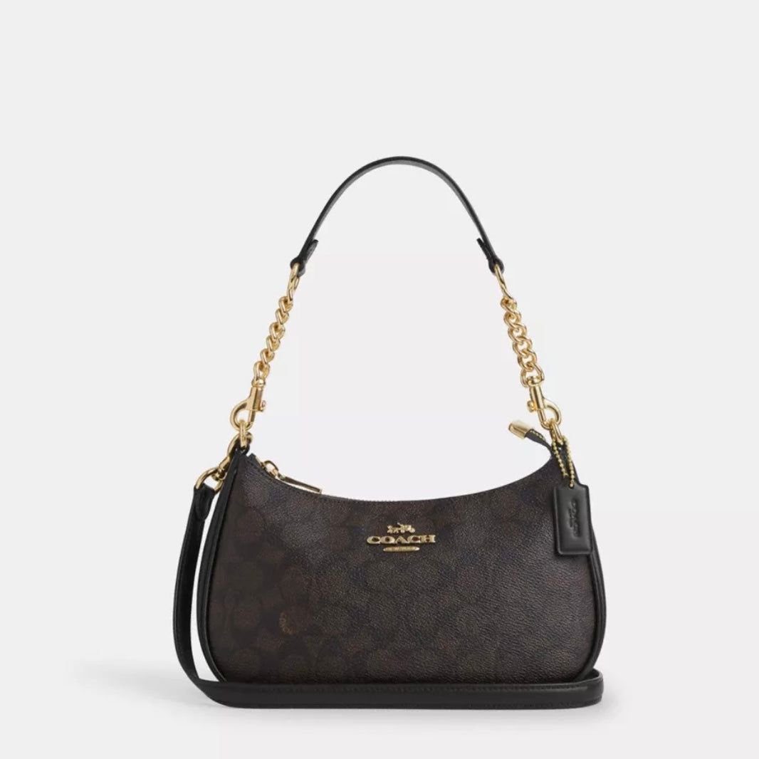 Coach Teri shoulder Bag Brown
