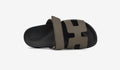 Hermes Khaki Chypre Sandals - UK 9