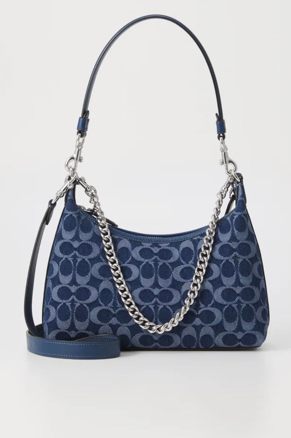 Coach Juliet Shoulder Bag Signature Denim