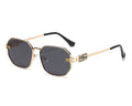 Miu Miu Black and Gold Fashion Sunglasses🏴☑️