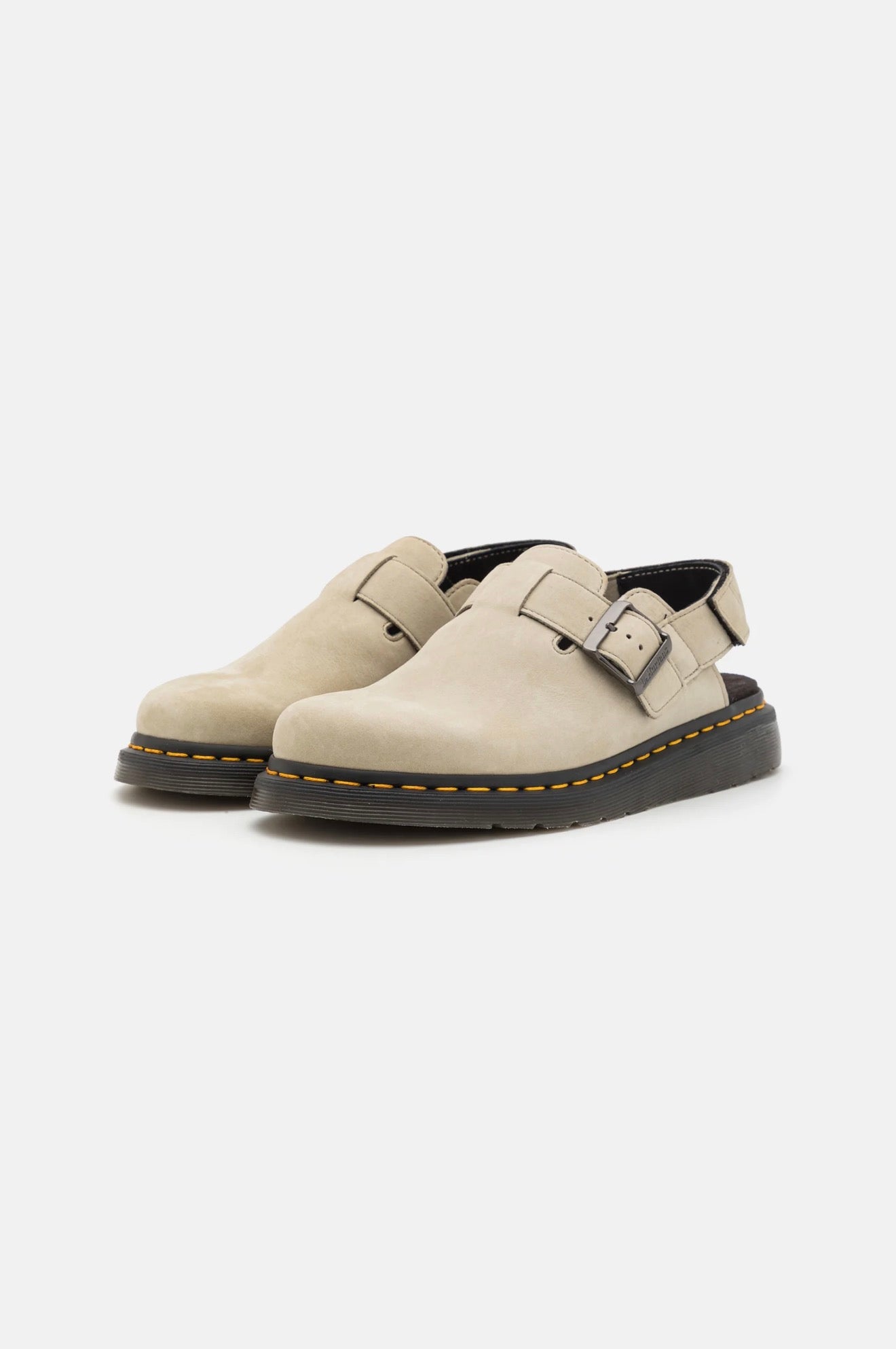 Dr.Martens Carlson Mule Beige Suede